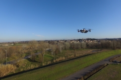 DJI Spark in volo