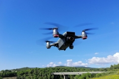 DJI Spark in volo